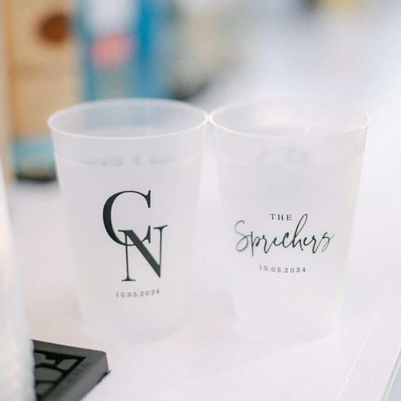 16oz Custom Frosted Shatterproof Cups