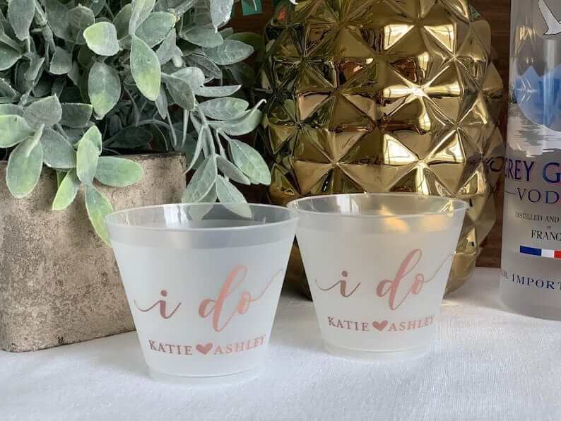 9oz Custom Frosted Shatterproof Cups