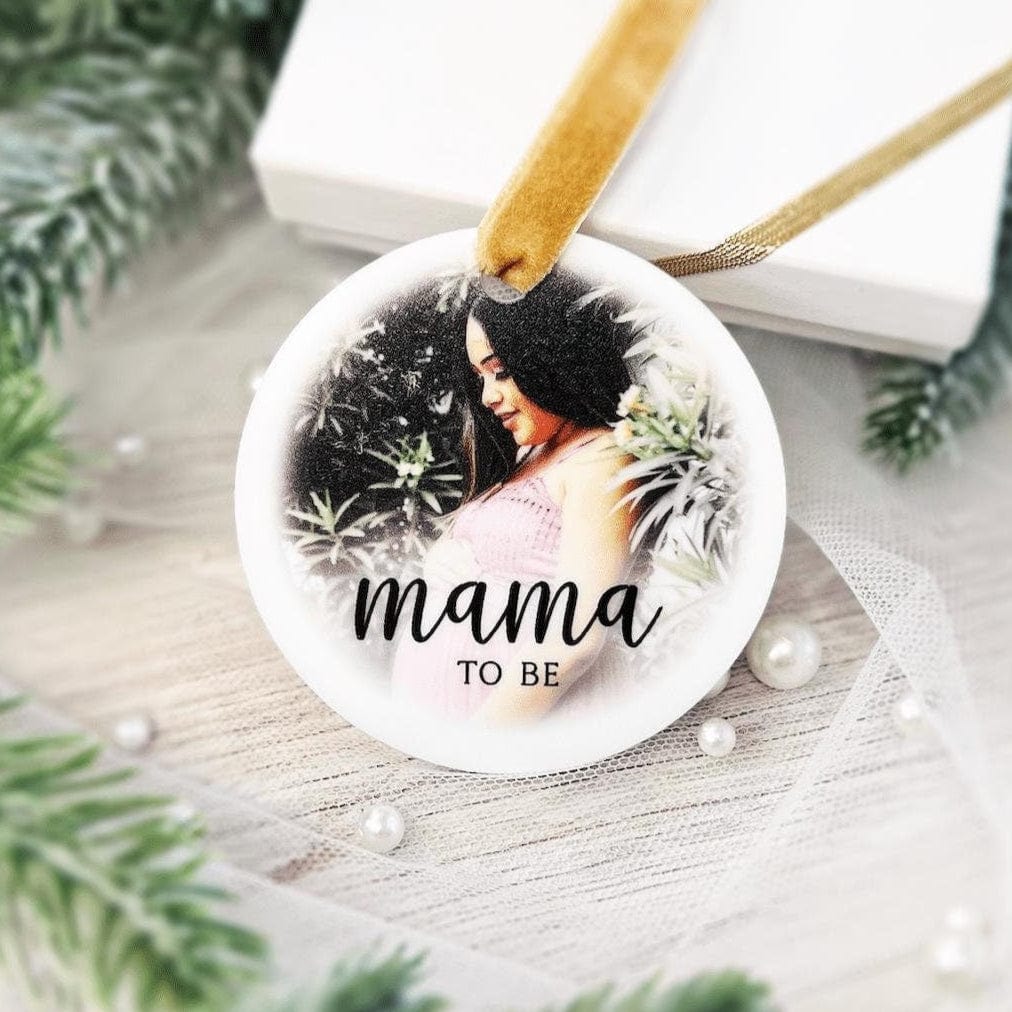 Mama To Be Photo Ornament