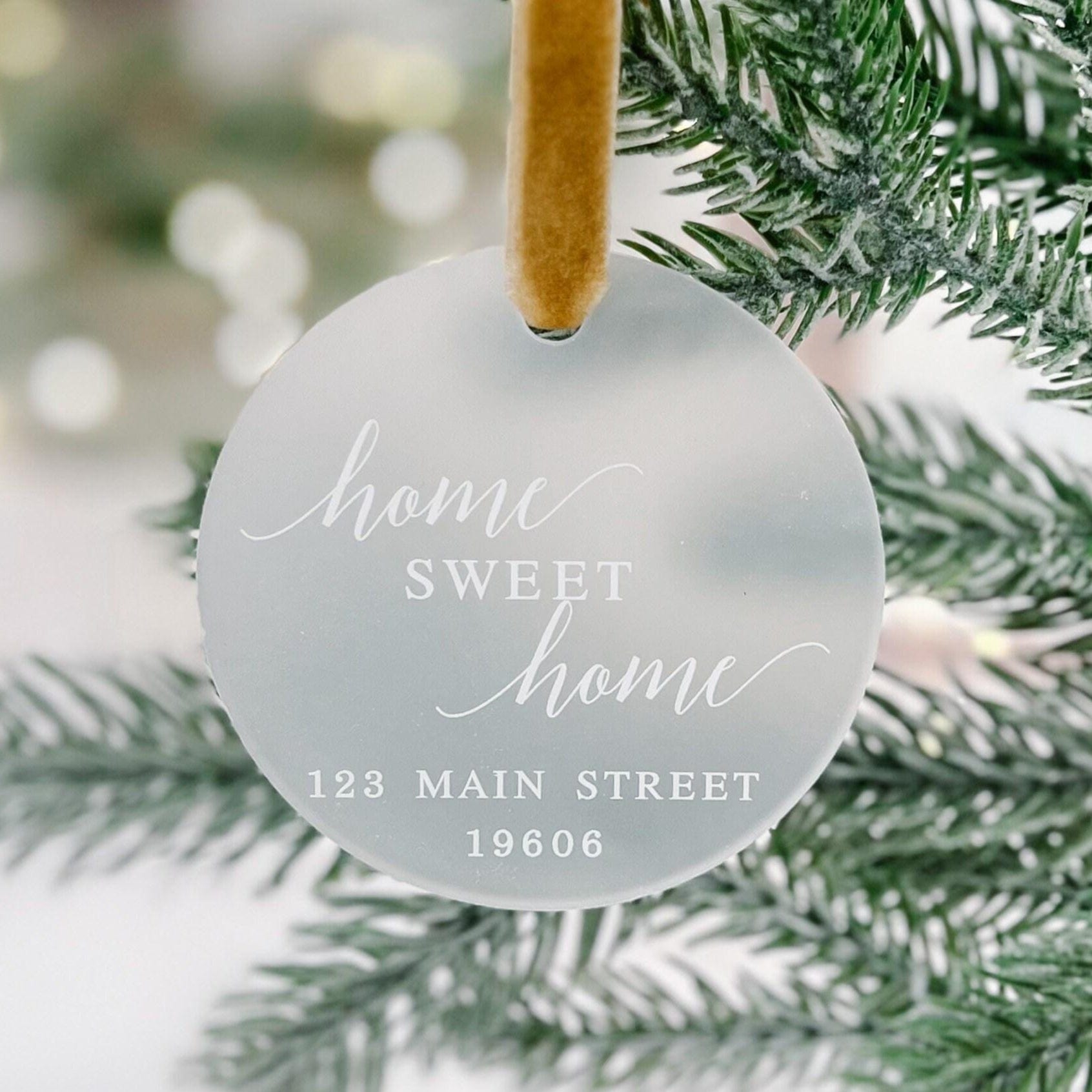 Home Sweet Home Ornament