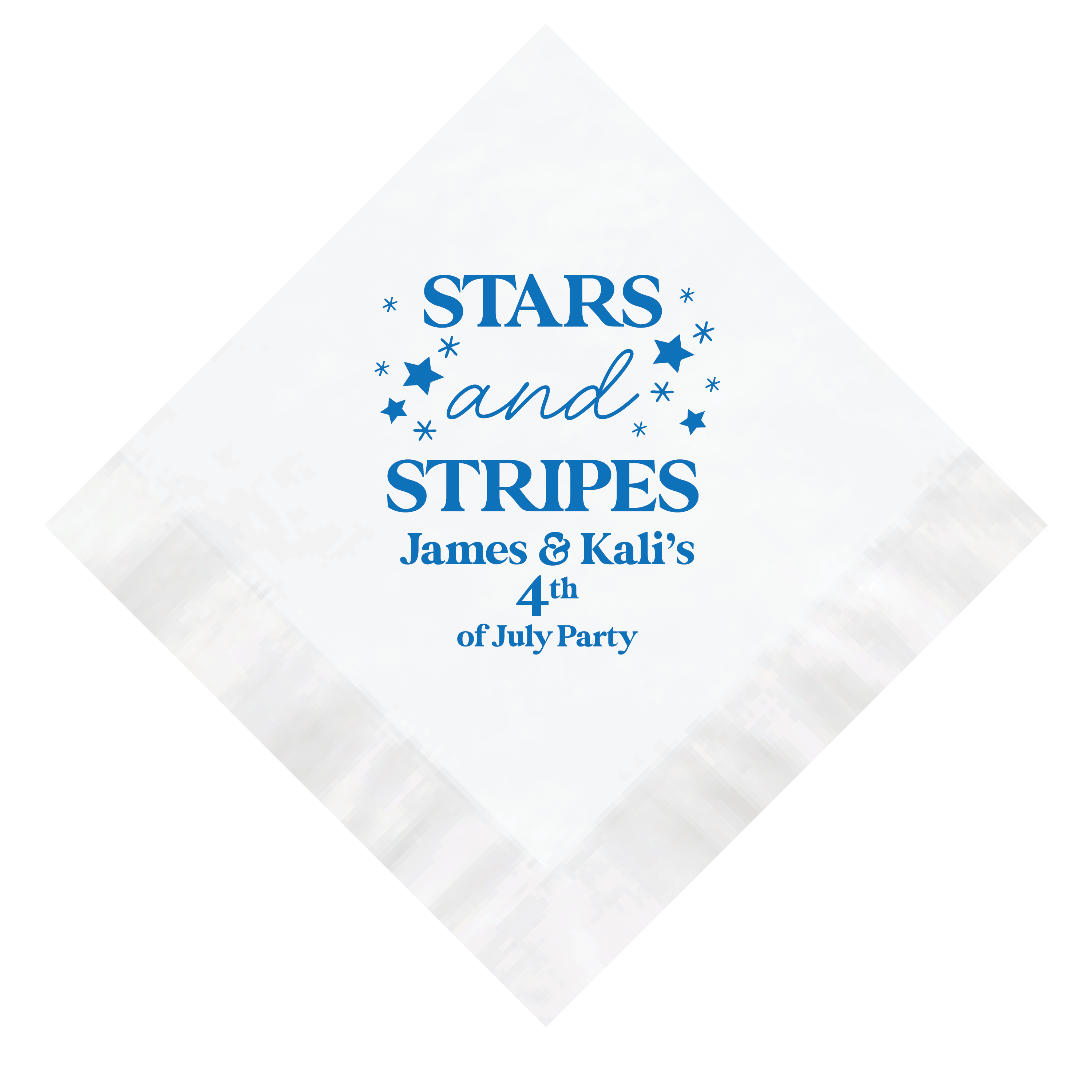Stars and Stripes 4th of July Napkins
