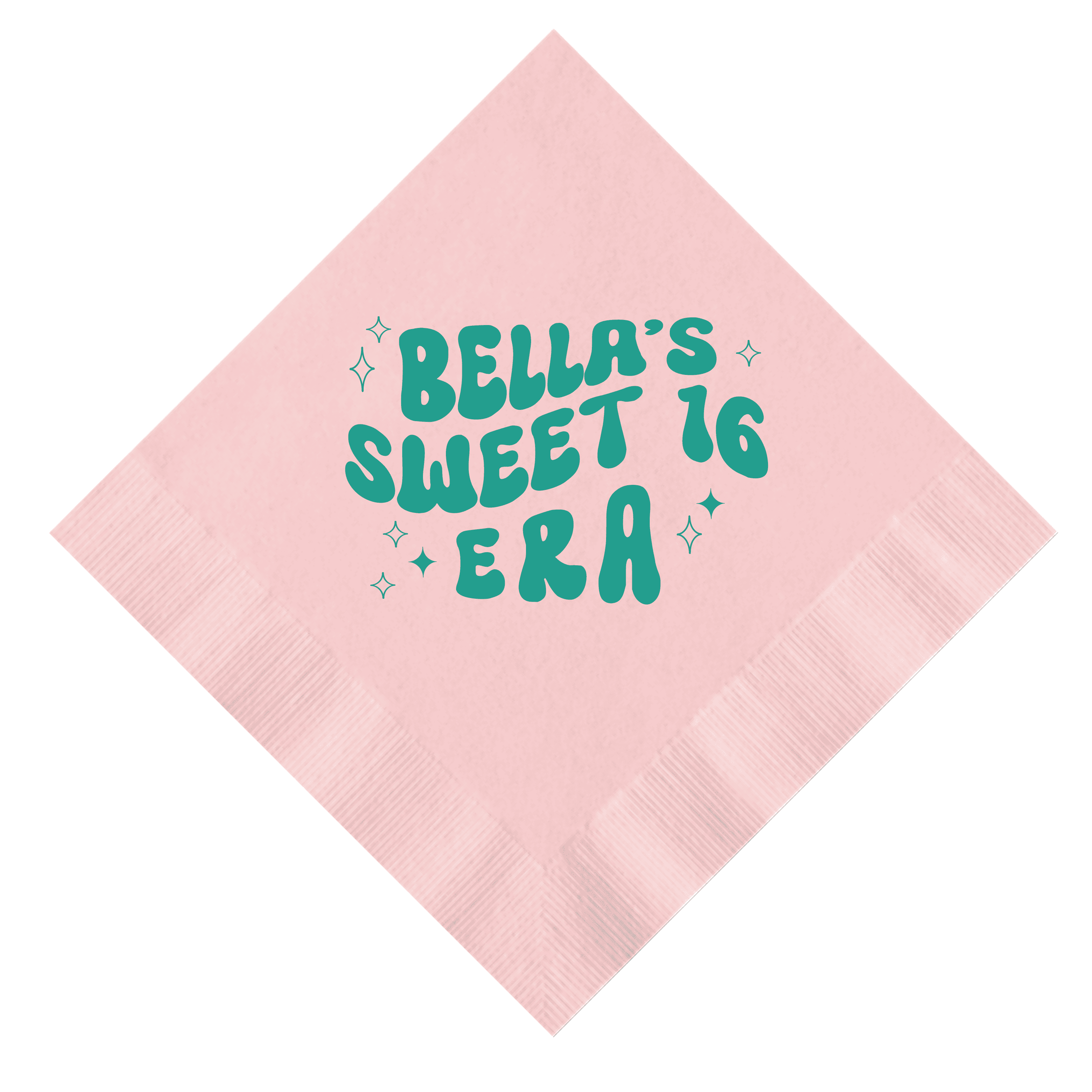 Sweet 16 Era Birthday Napkins - Napkins - Foil Stamped