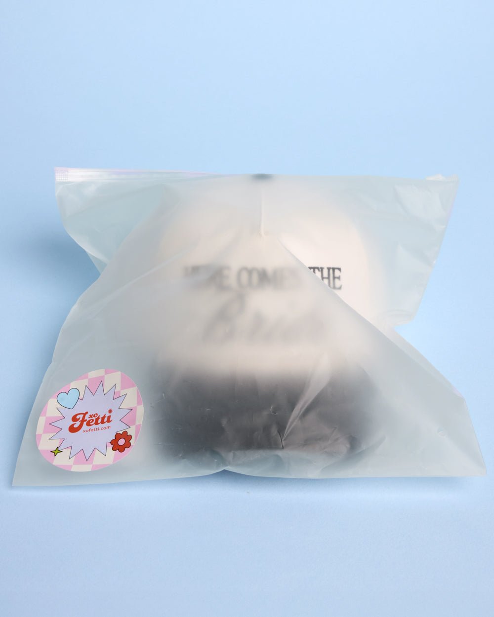 Here Comes the Bride Hat embroidered trucker hat — additional view 2