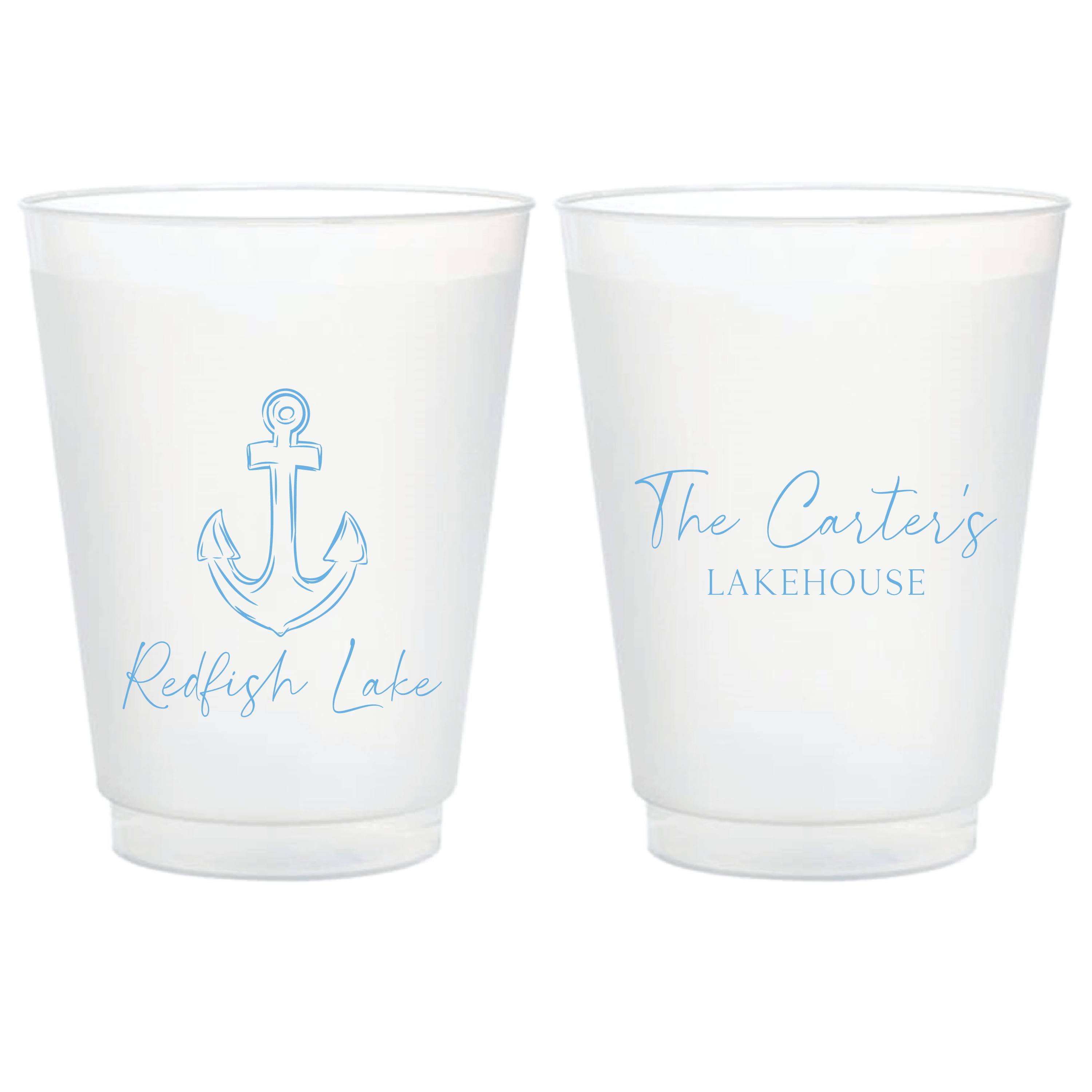 Nautical Lakehouse Shatterproof Cups