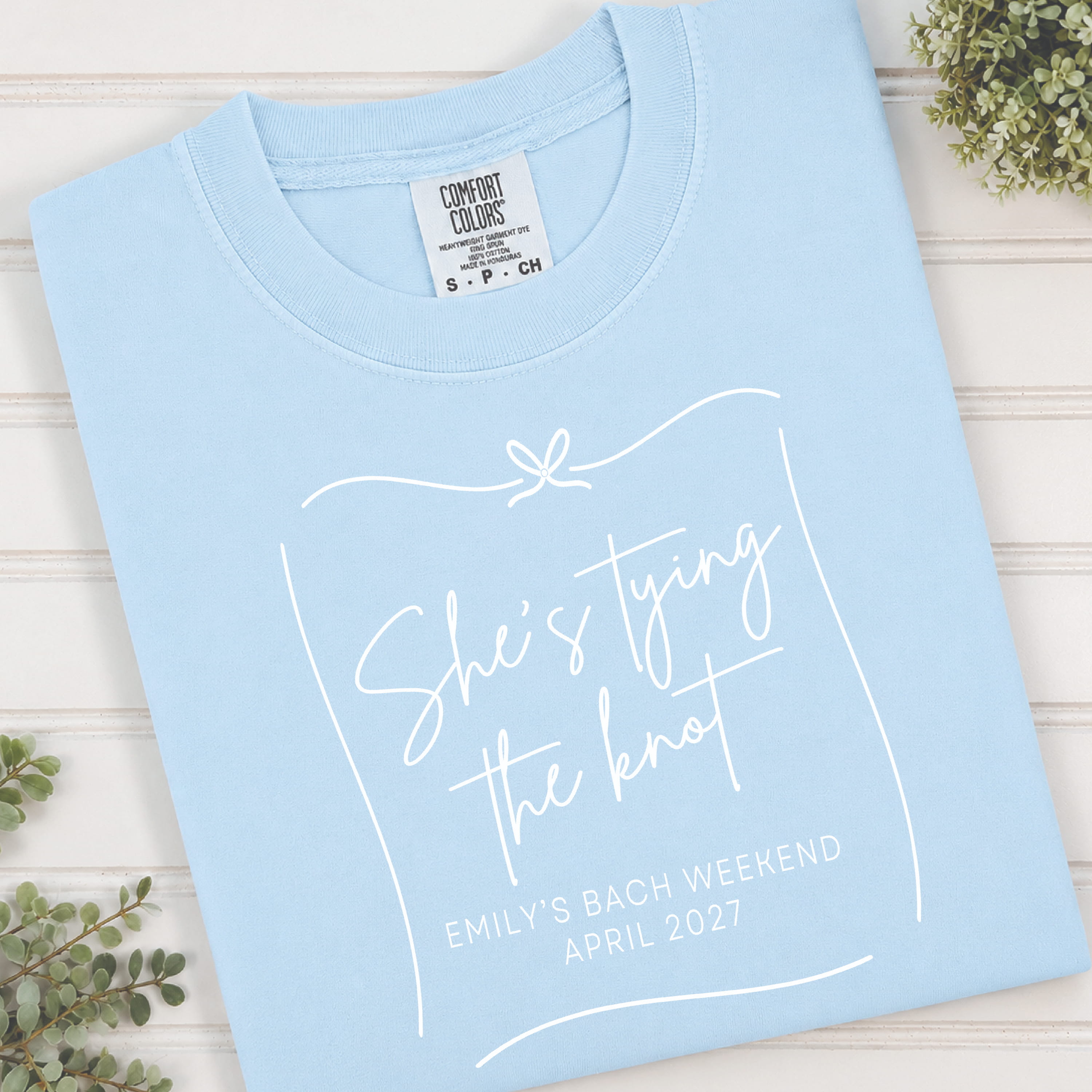 She's Tying the Knot Bachelorette T-Shirt