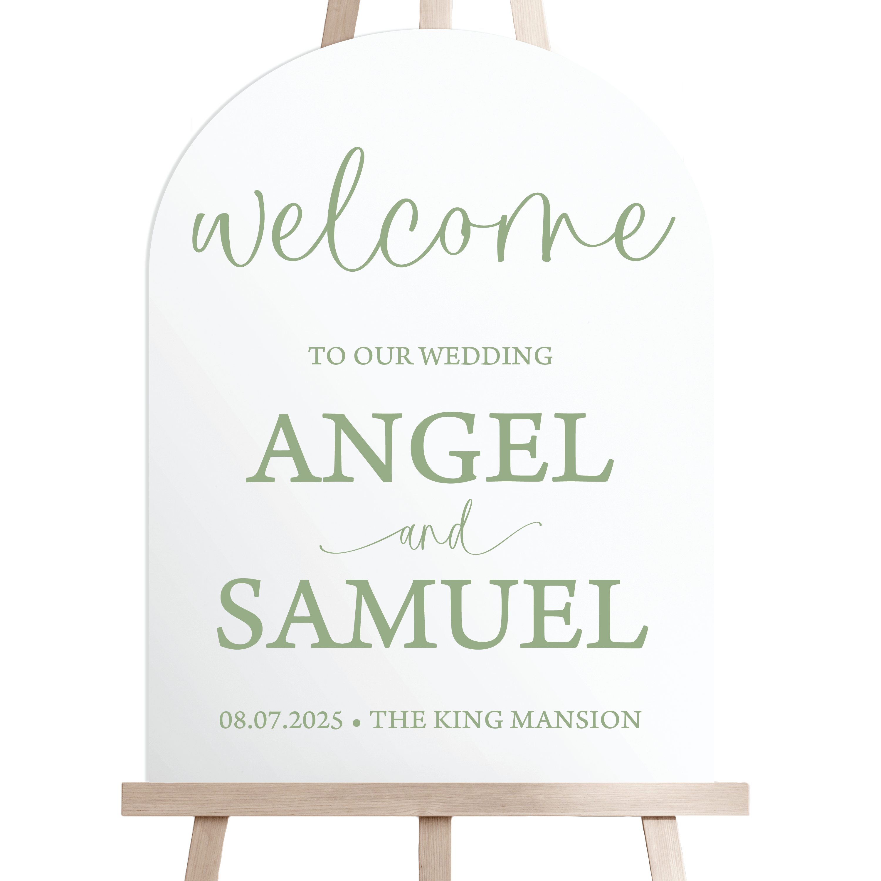 Welcome to Our Wedding Sign - Welcome Sign