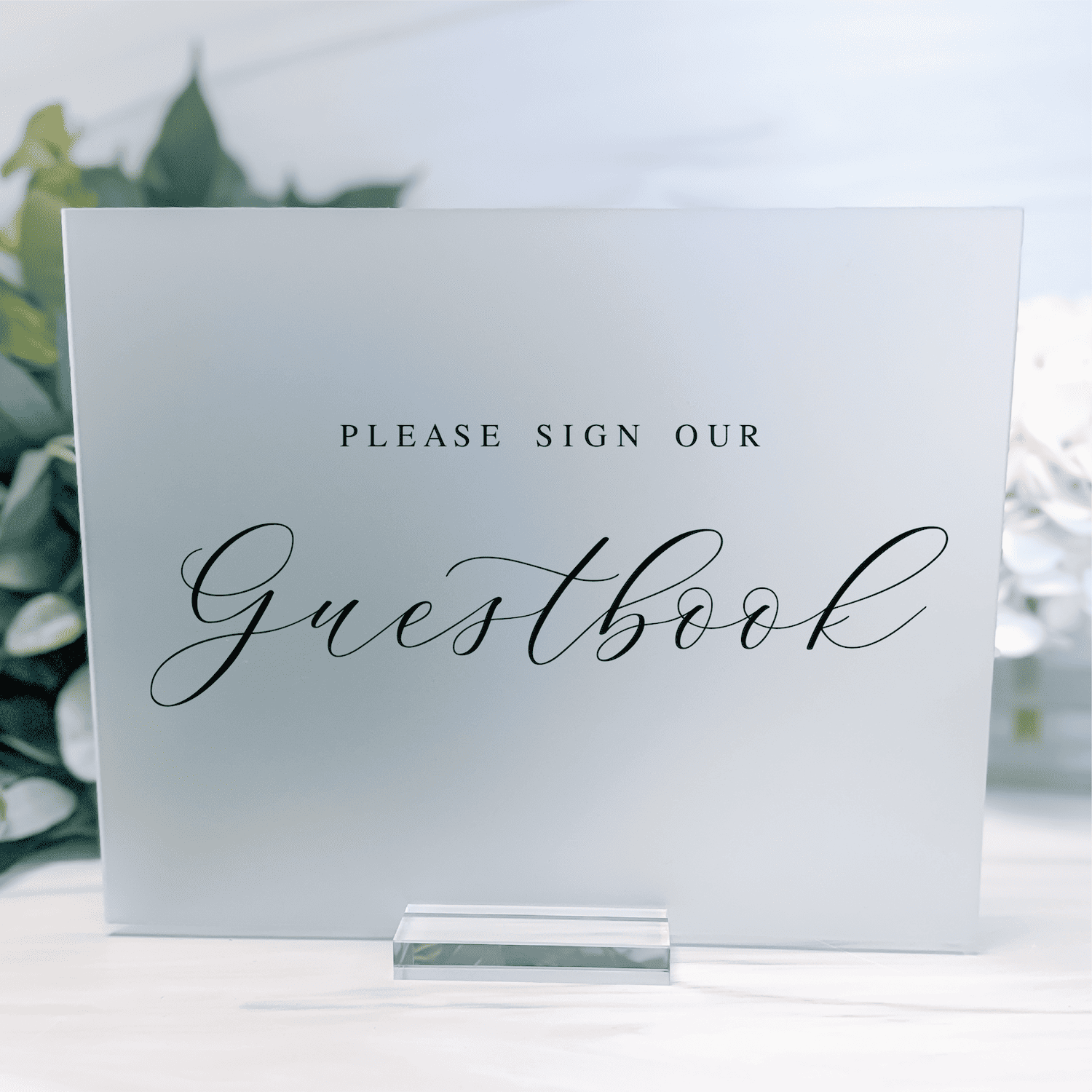 Guestbook Wedding Sign