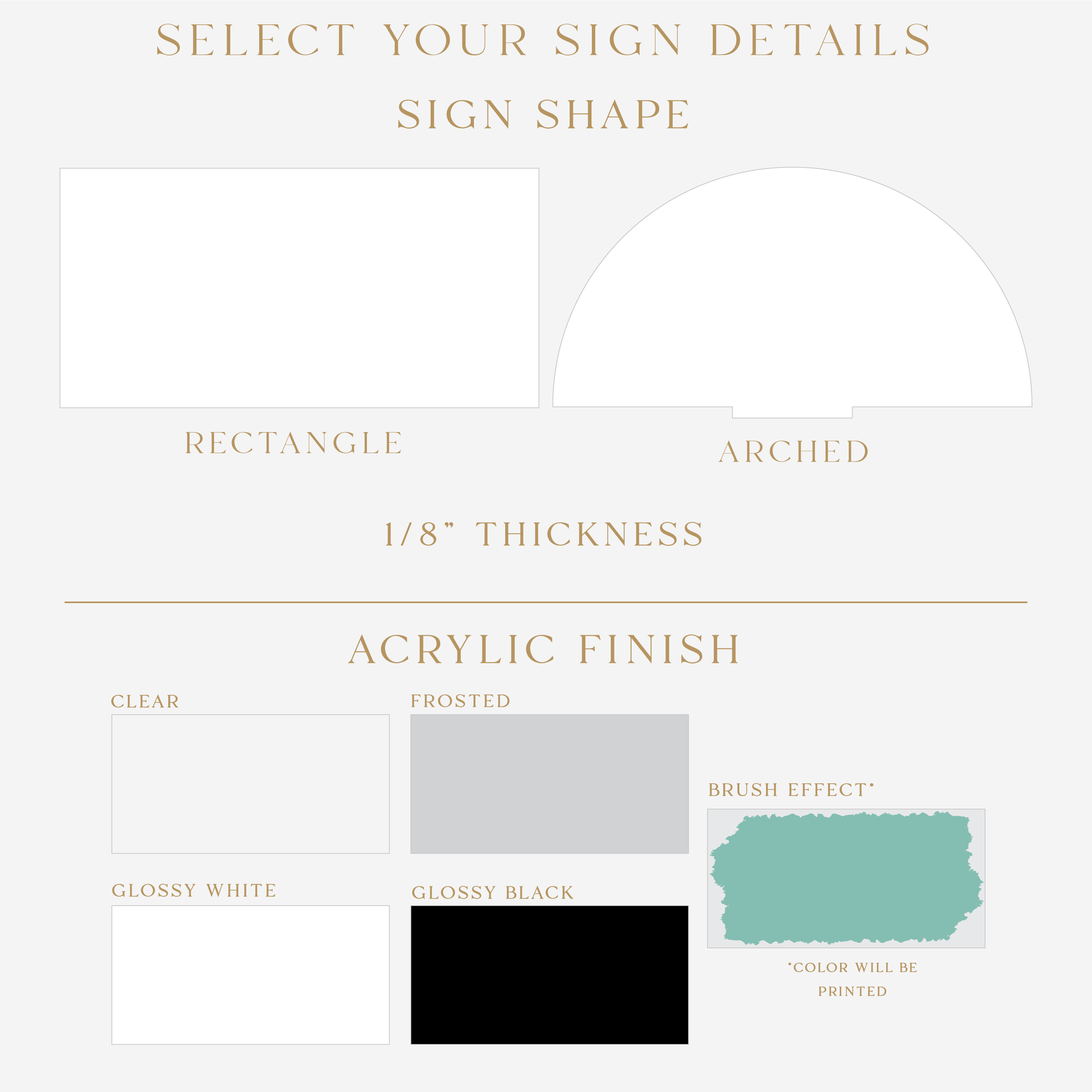 Mr. & Mrs. Acrylic Wedding Table Sign