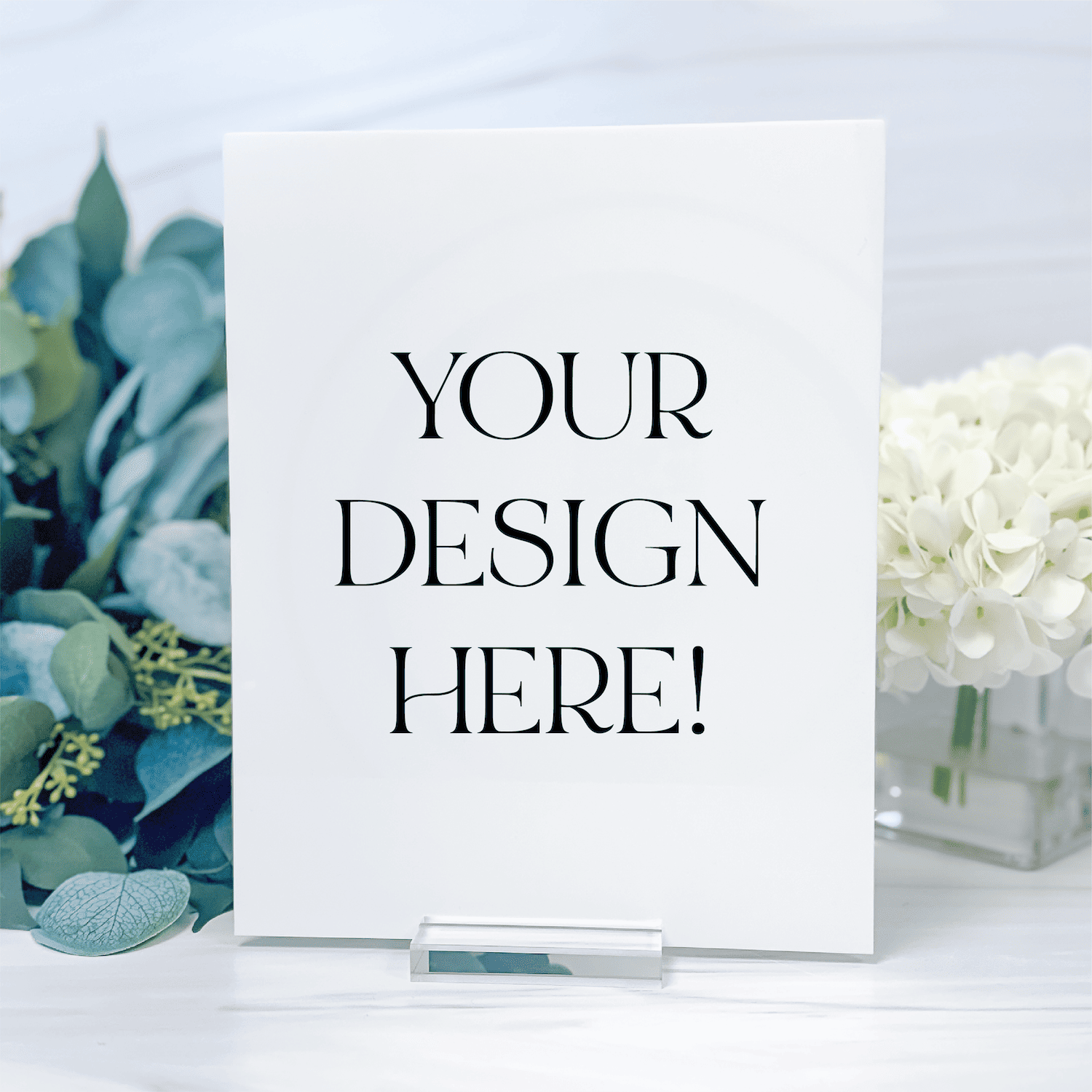 Custom Acrylic Sign - Customize With Your Text