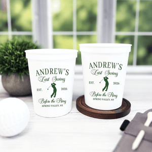 Last Swing Before The Ring Bachelor Stadium Cups