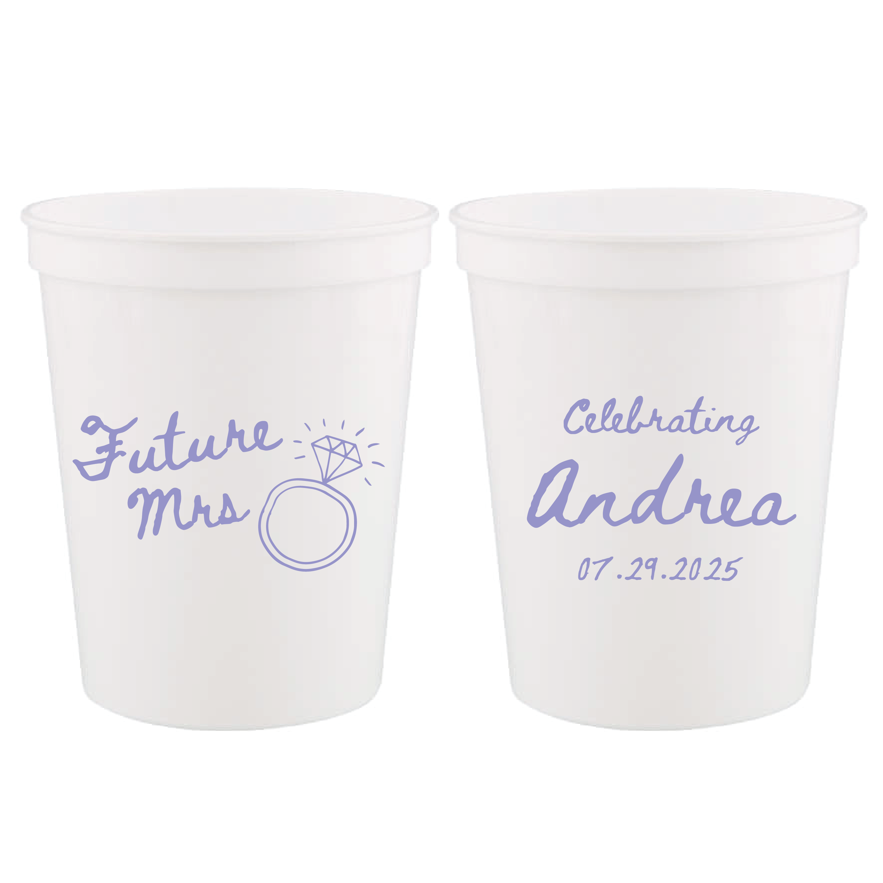 Future Mrs Bridal Shower Stadium Cups - Cup - Stadium
