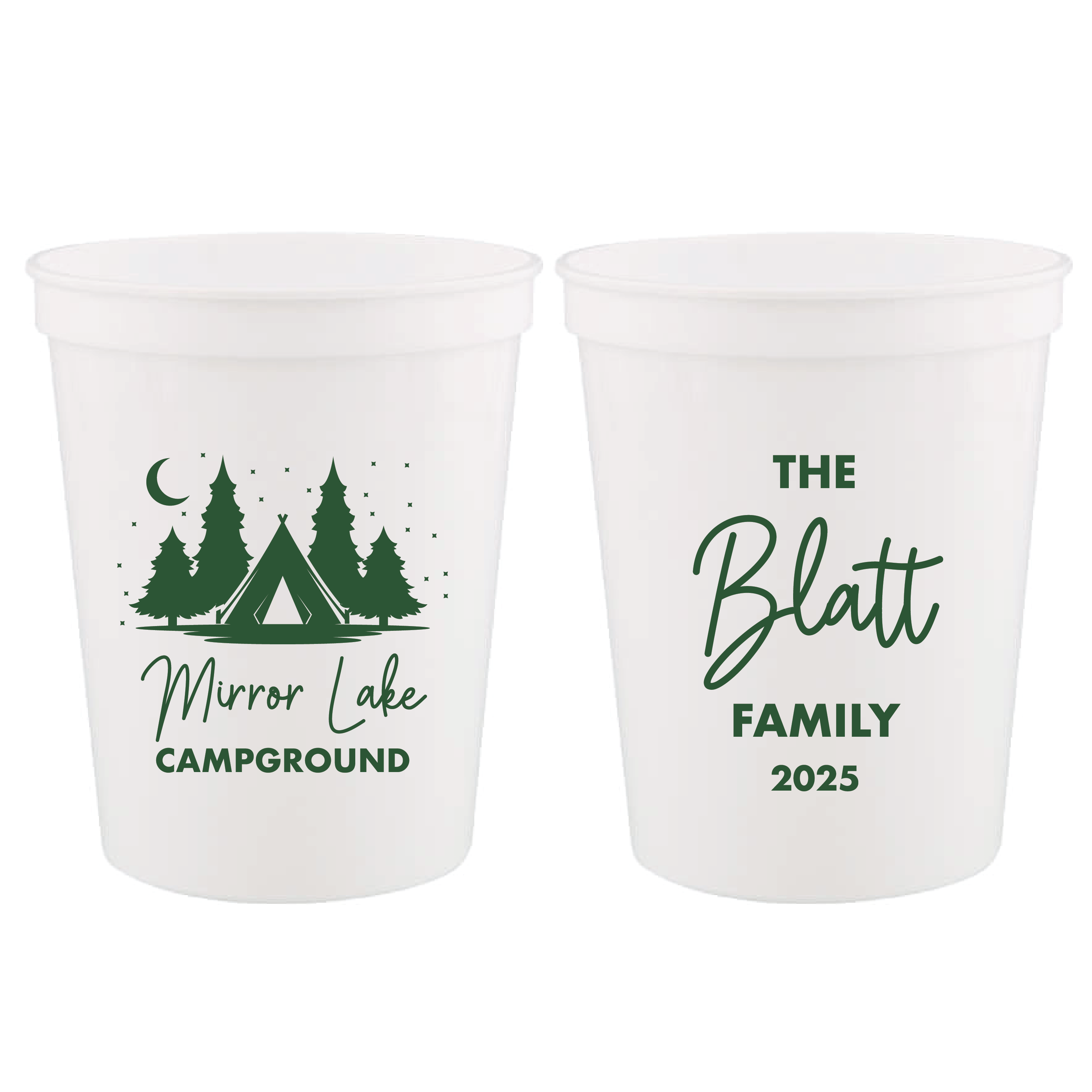 Lake & Camp Adventures Stadium Cups