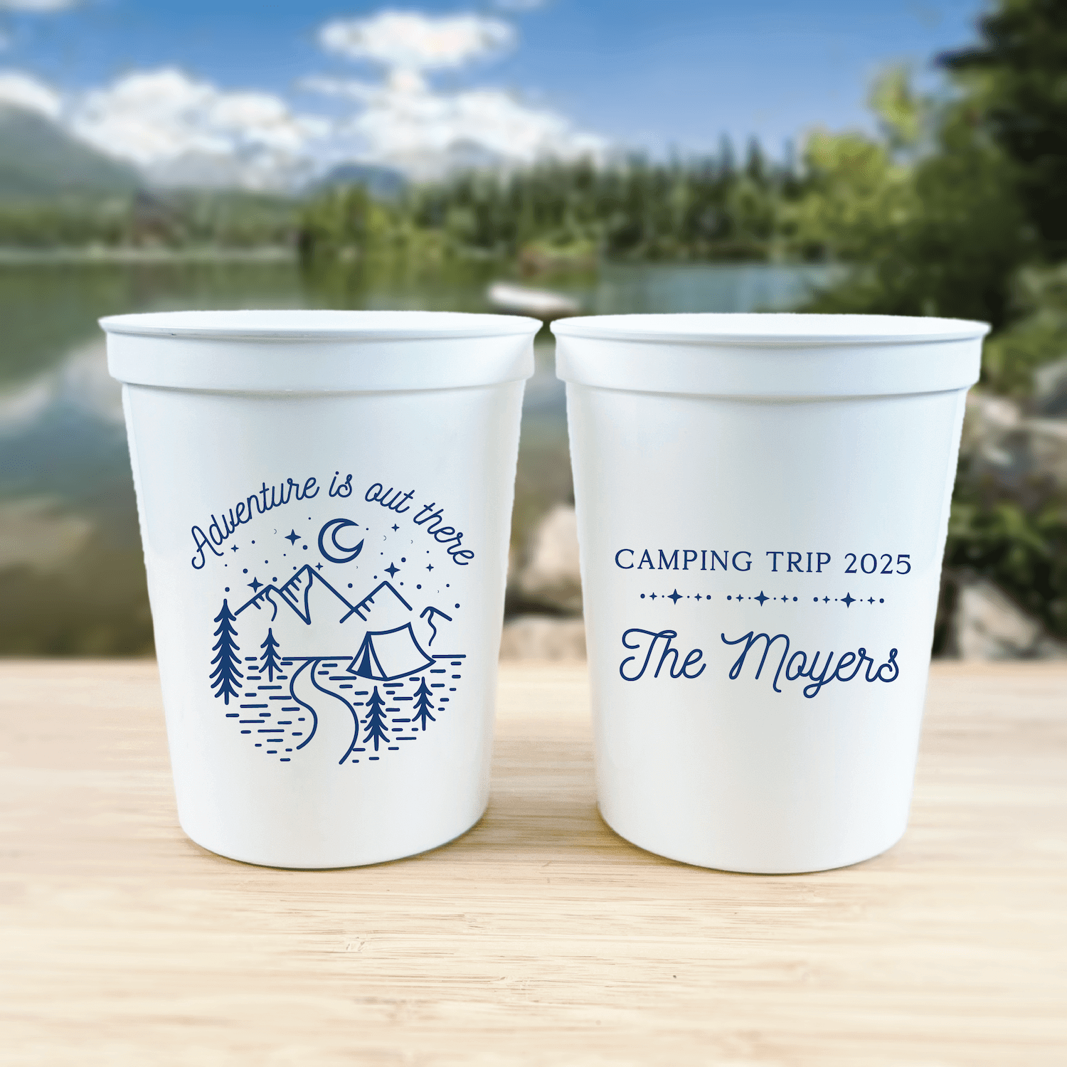 Adventure Is Out There Stadium Cups