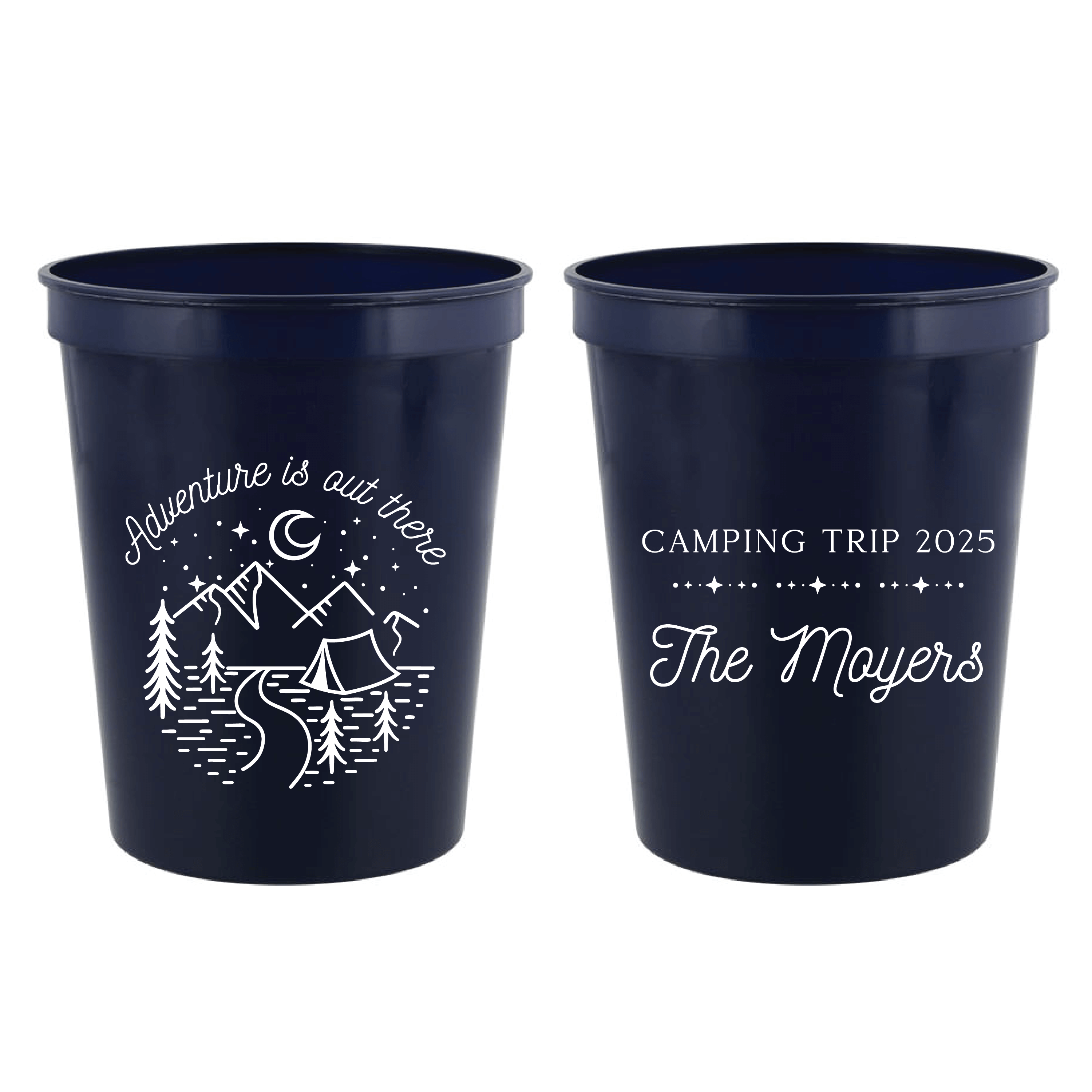 Adventure Is Out There Stadium Cups