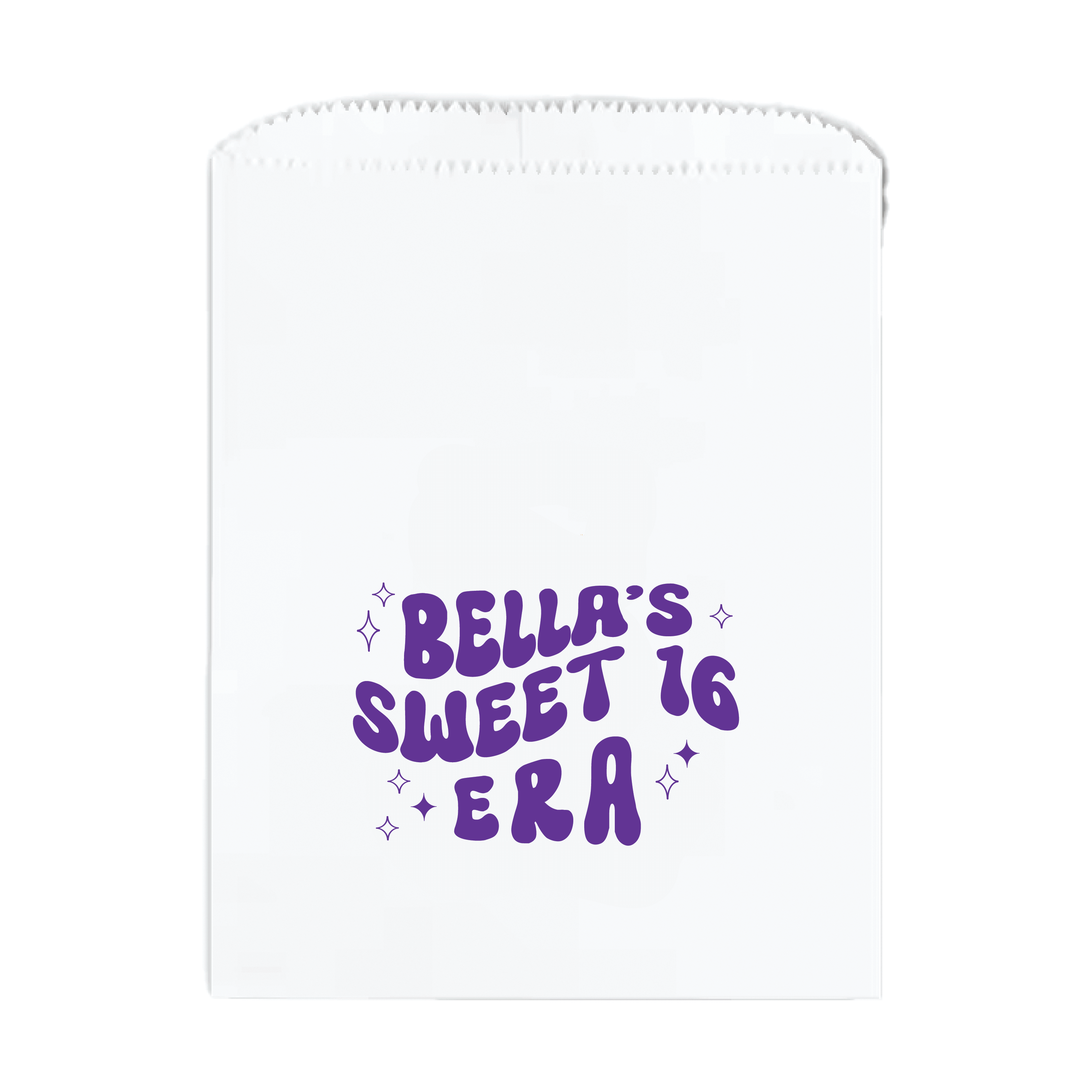 Sweet 16 Era Birthday Favor Treat Bags
