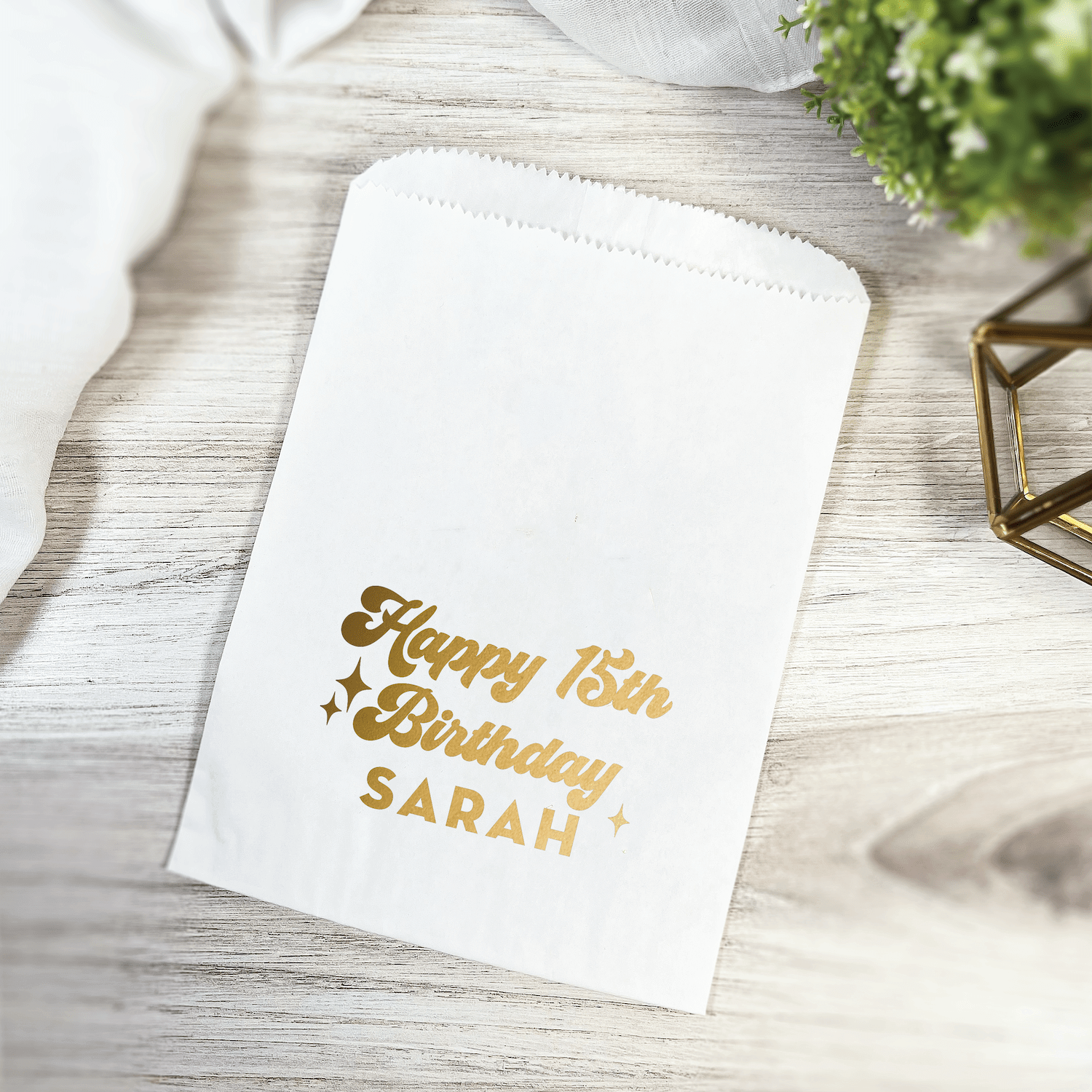 Retro Teen Birthday Bash Napkins