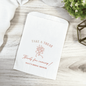 Fresh Off The Market Bridal Shower Favor Treat Bags