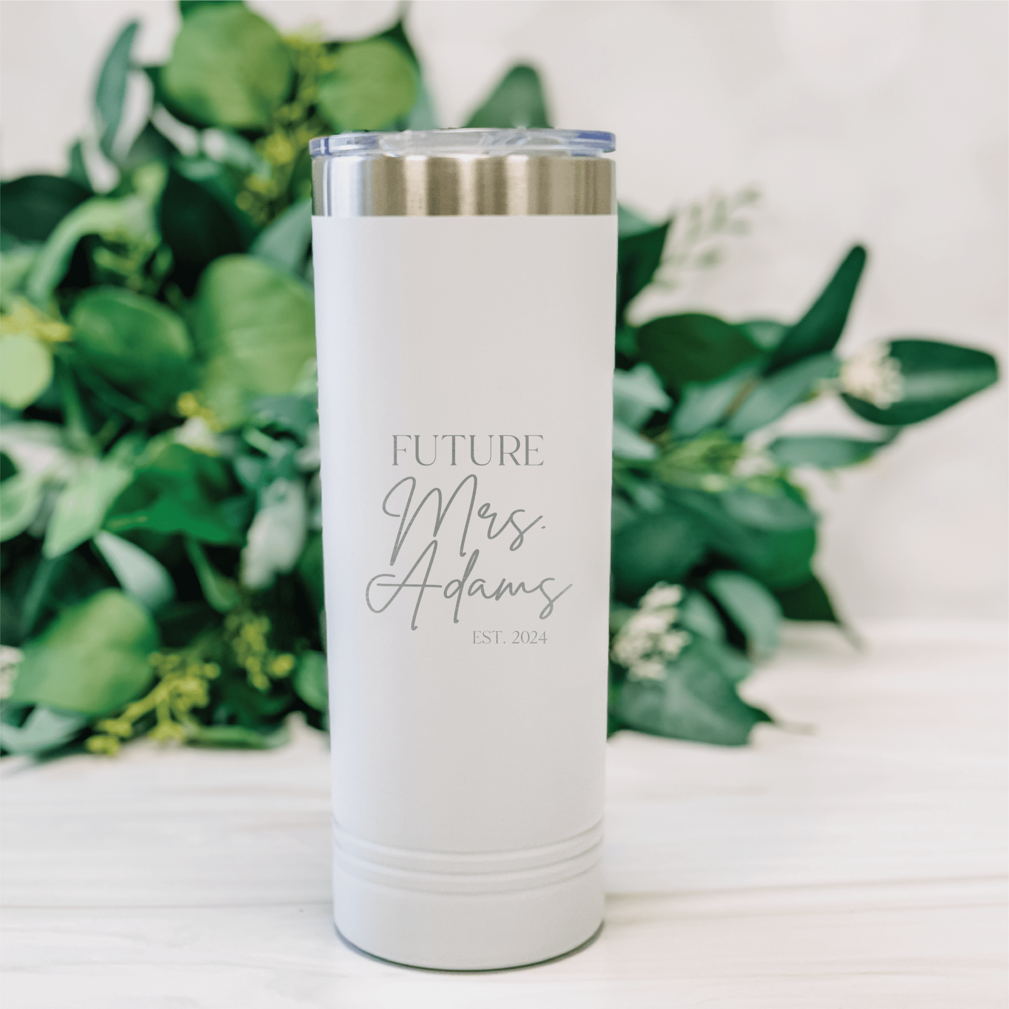 Future Mrs Tumbler Gift - Skinny Tumbler - JDS