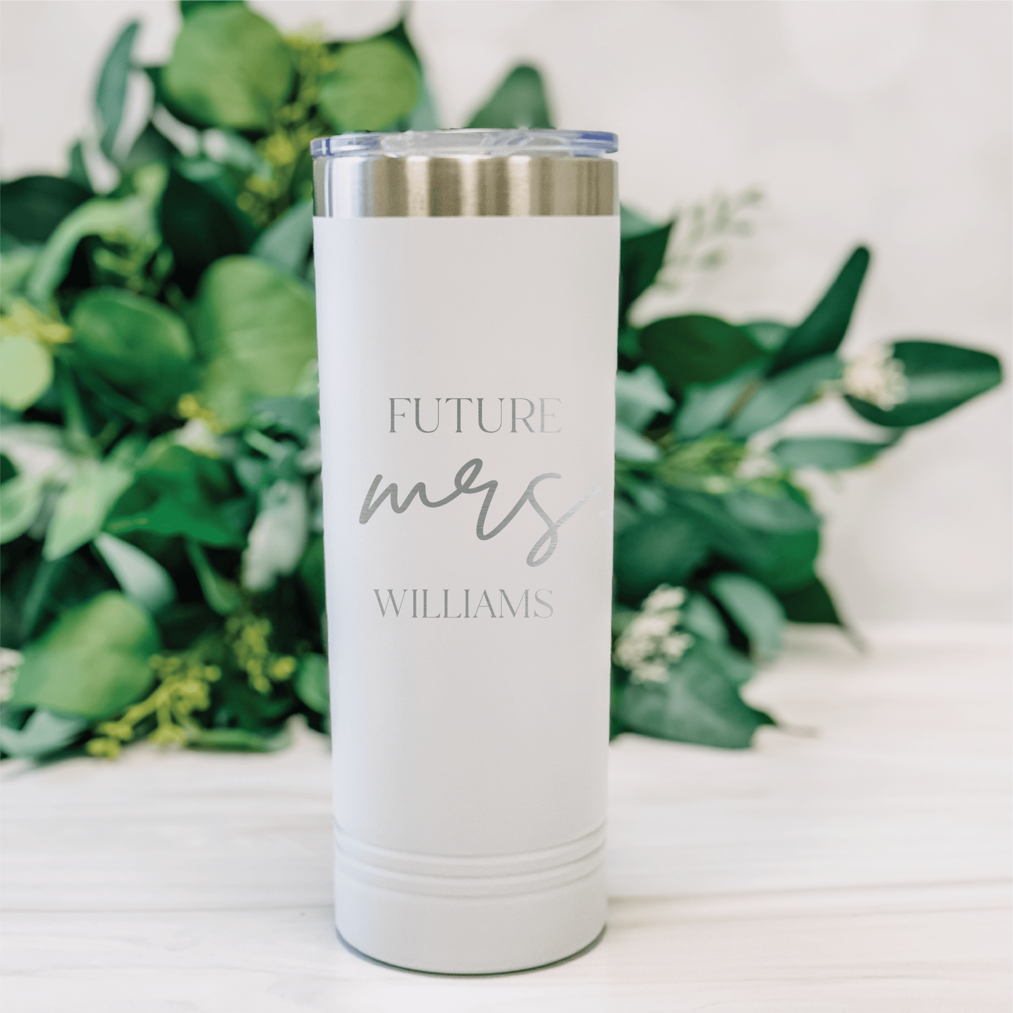 Future Mrs Tumbler Gift - Skinny Tumbler - JDS