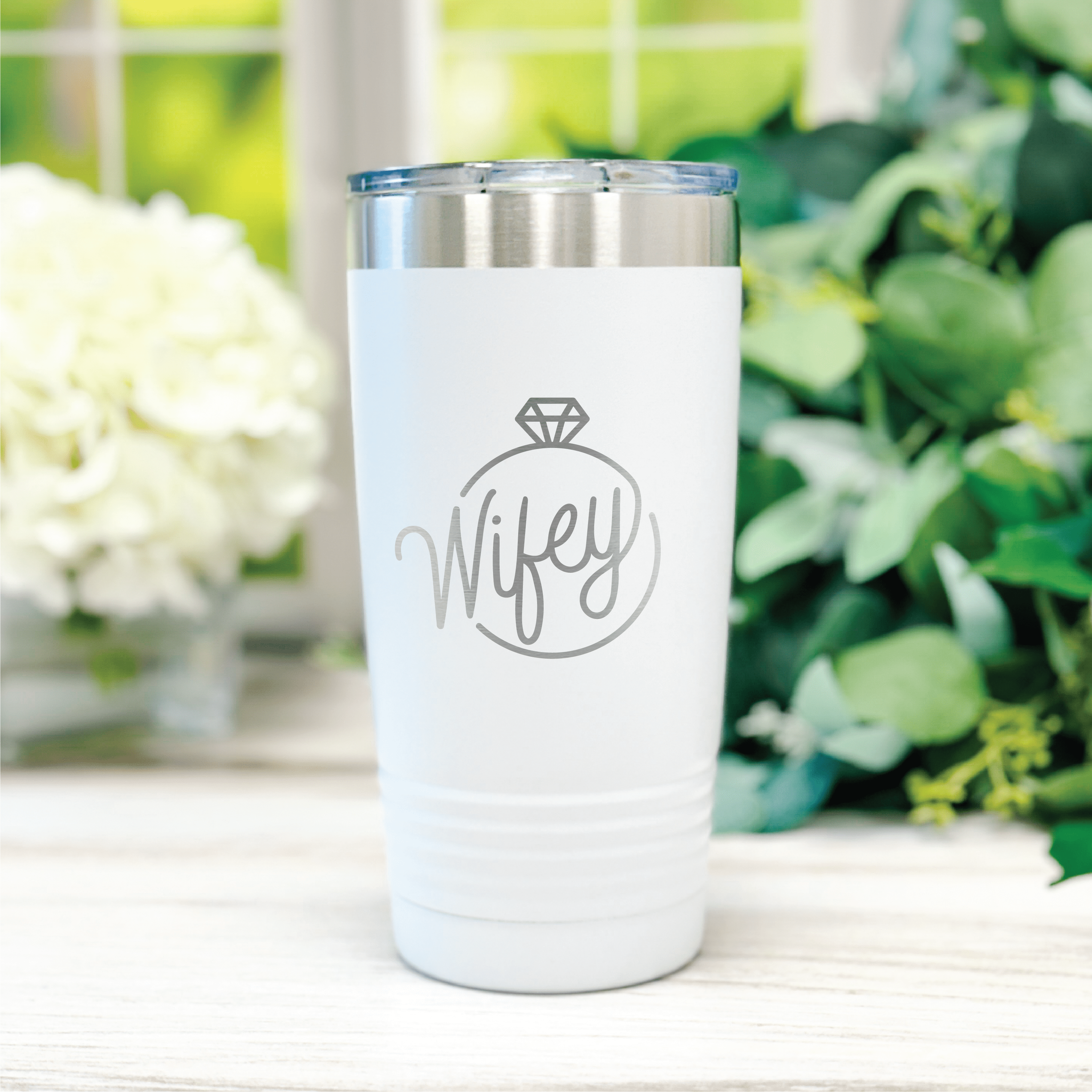 Future Mrs Tumbler Gift - Laser Engraved Travel Cup