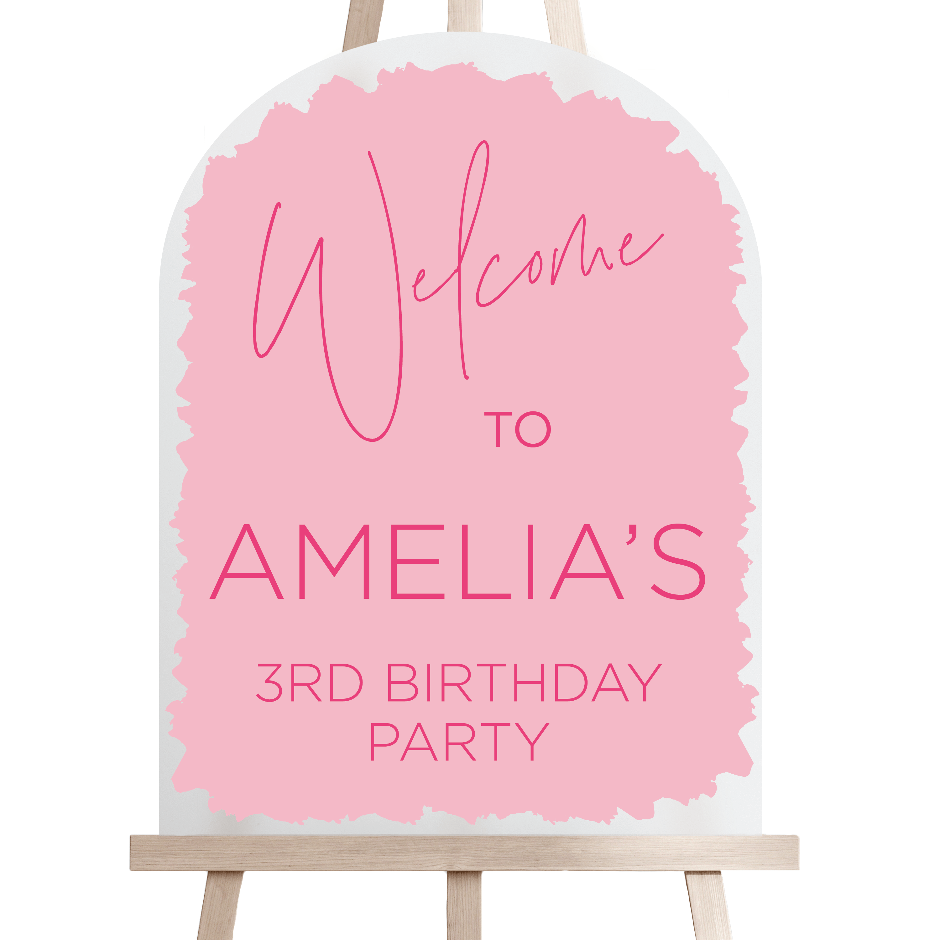 Kid's Birthday Party Welcome Sign - Welcome Sign