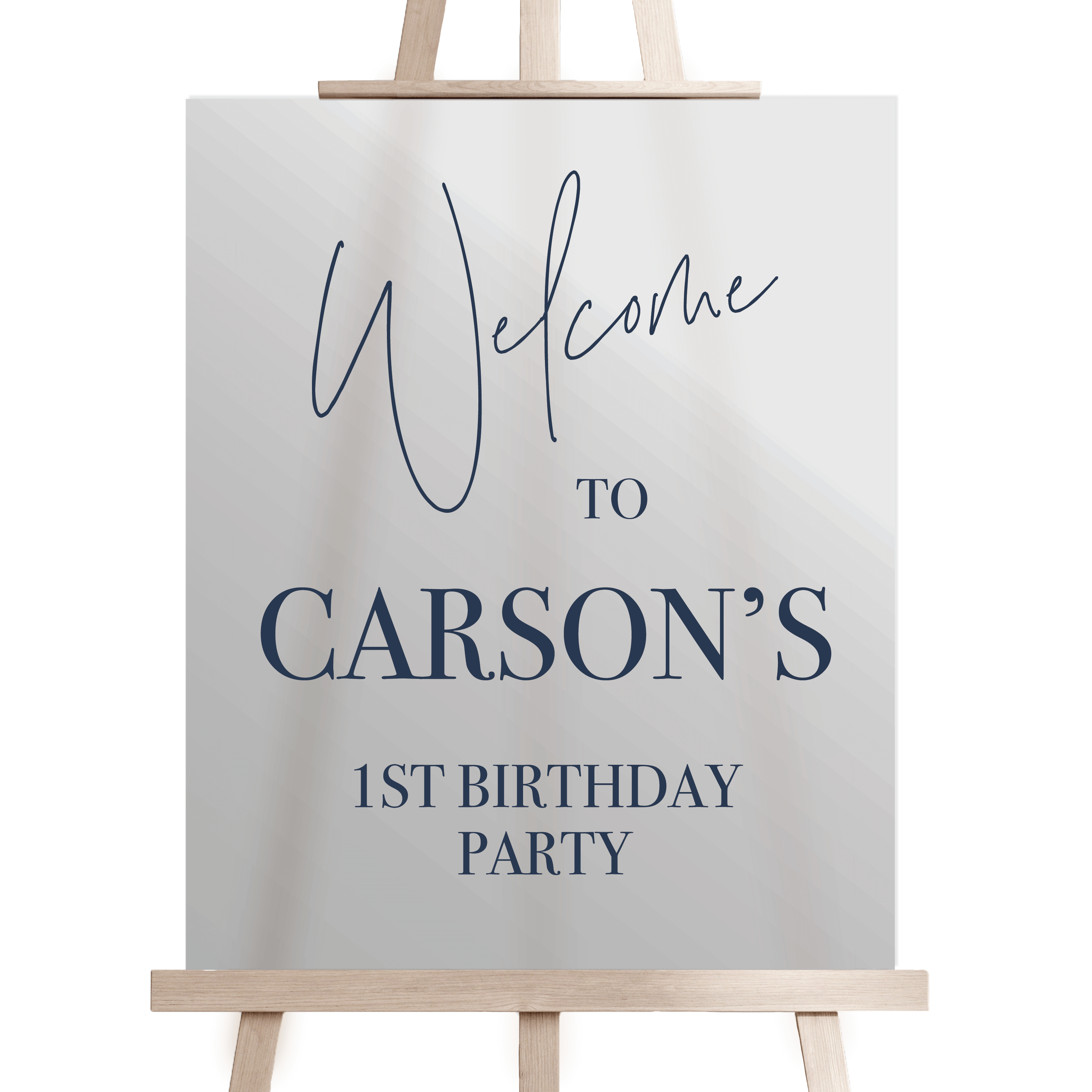 Mr ONEderful Personalized Birthday Sign