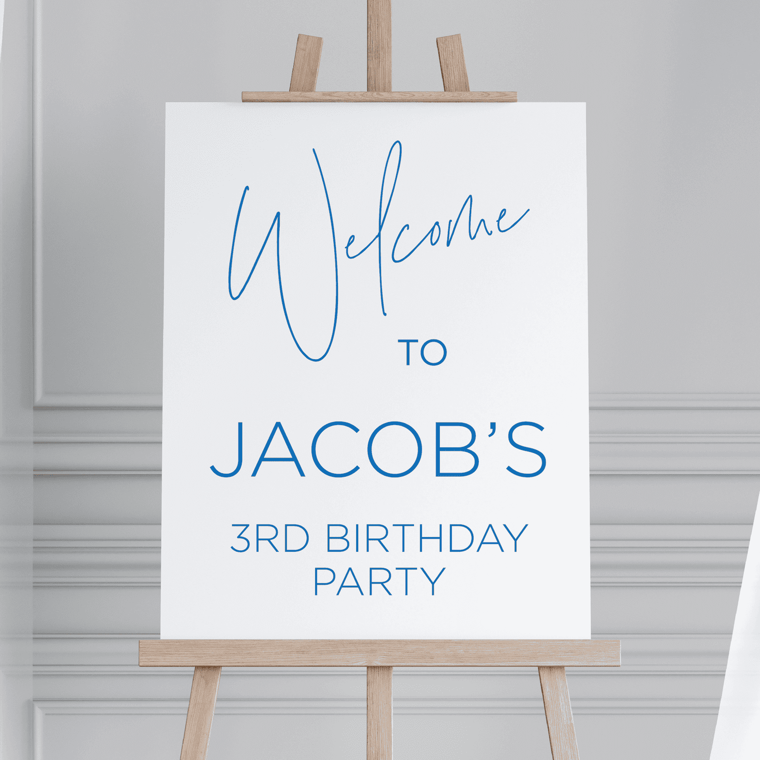 Mr ONEderful Personalized Birthday Sign