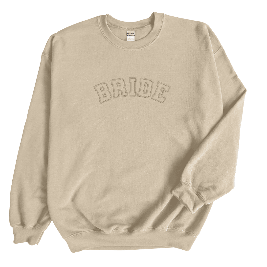 Custom Varsity Embroidered Sweatshirt - Sweatshirt - Embroidery