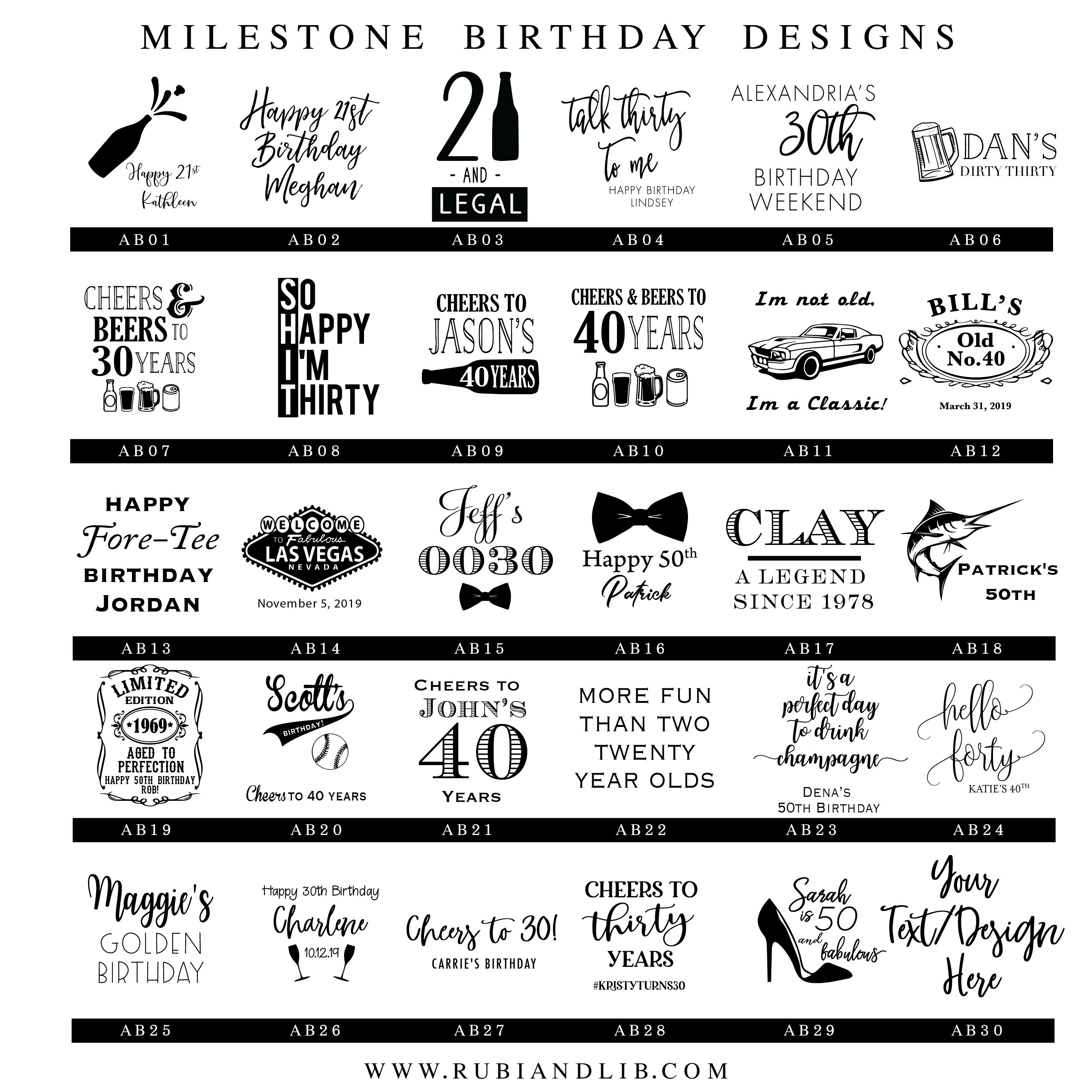 Birthday Beer Can Cooler - Can Cooler