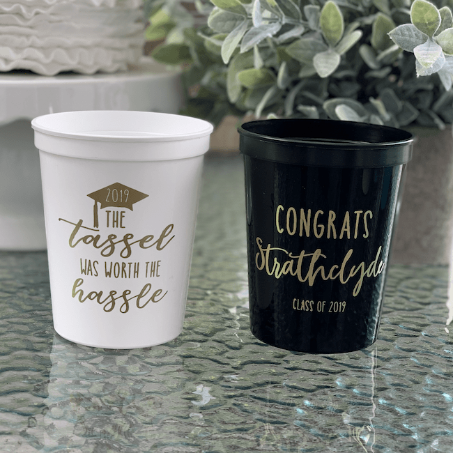 Graduation Personalized Stadium Plastic Cups - Cup - Stadium