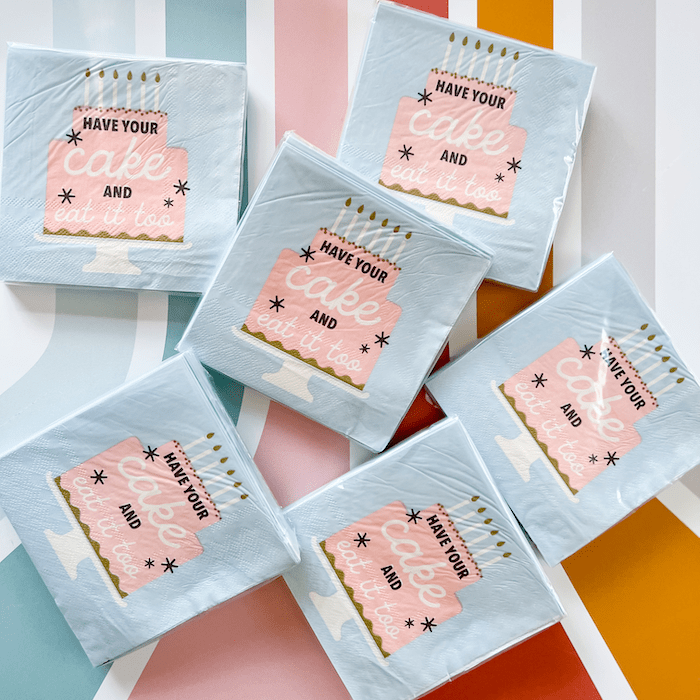 Cocktail Napkins | Have Your Cake - Quick Ship
