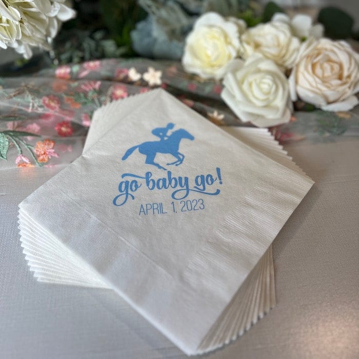 Sports Party Personalized Napkins - Napkins - Foil Stamped