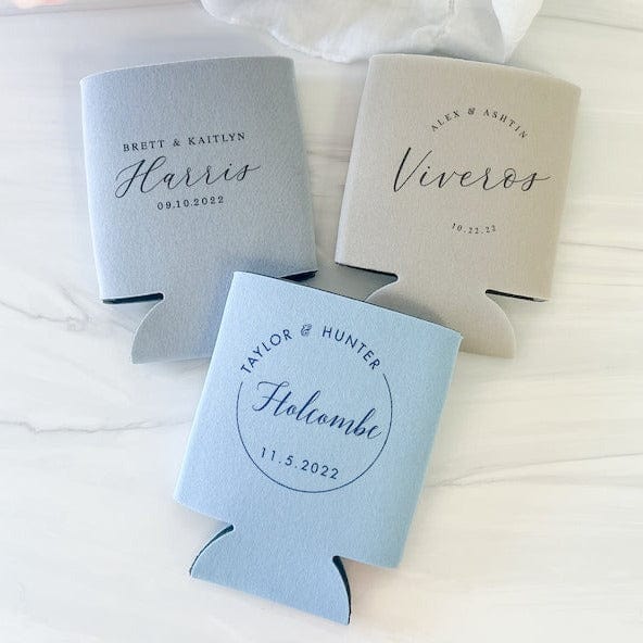 Wedding Beer Can Cooler - Can Cooler