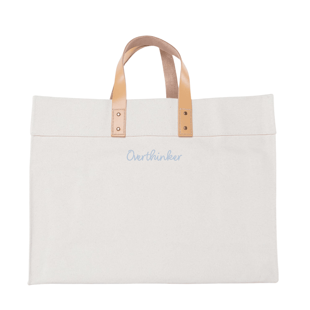 Design Your Own Canvas Utility Bag - Embroidery - Tote Bag