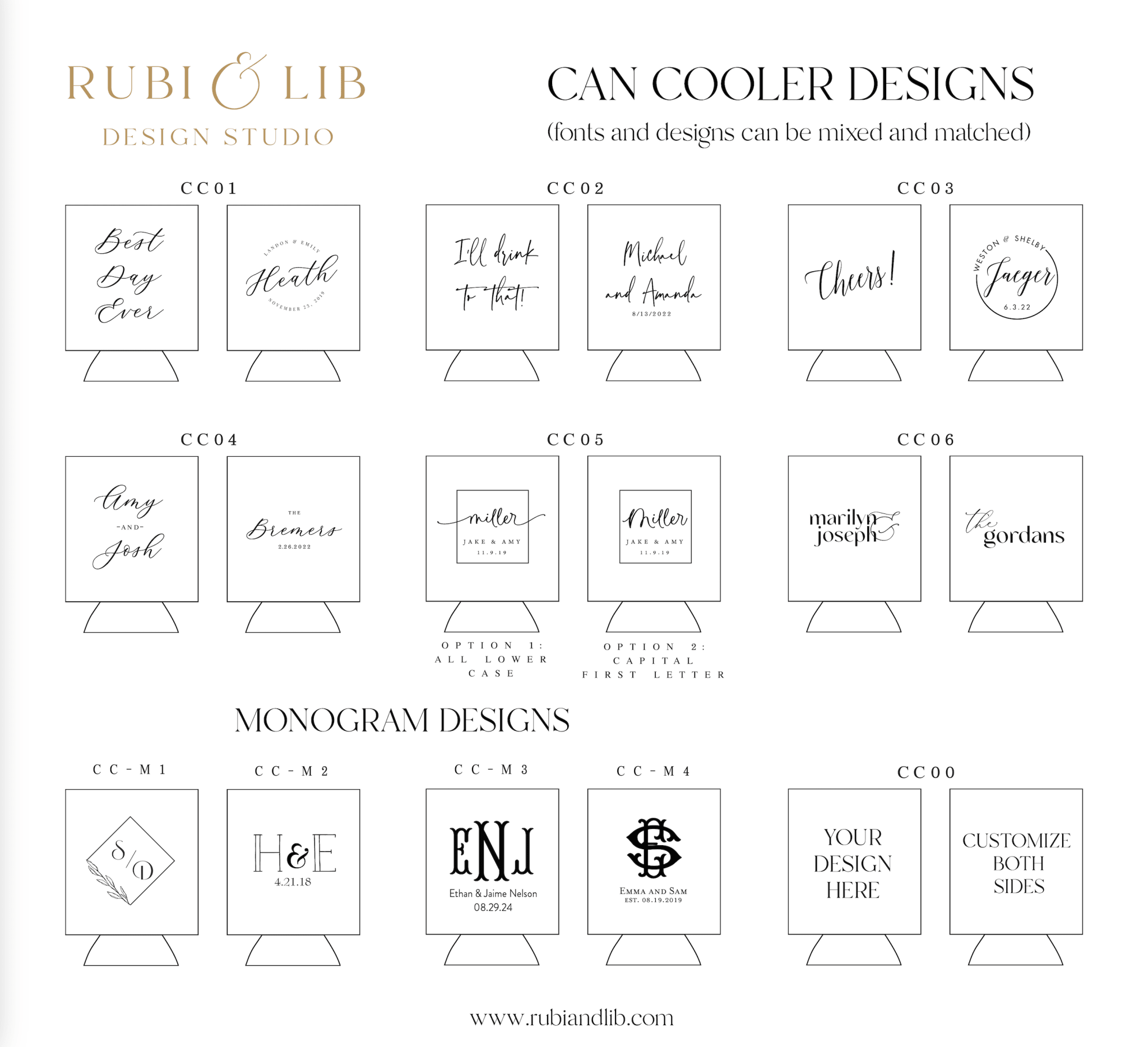 Wedding Beer Can Cooler - Can Cooler