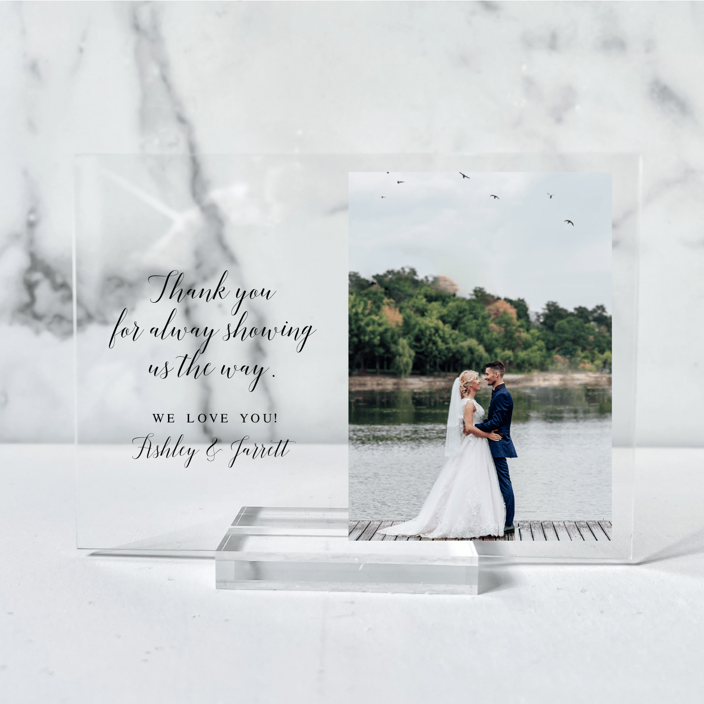 Personalized Printed Wedding Photo Print