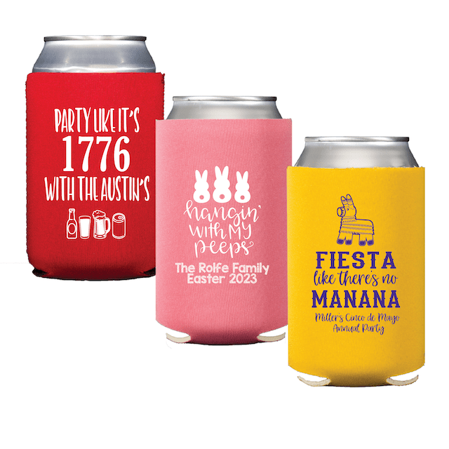 Holiday Can Coolers - Can Cooler