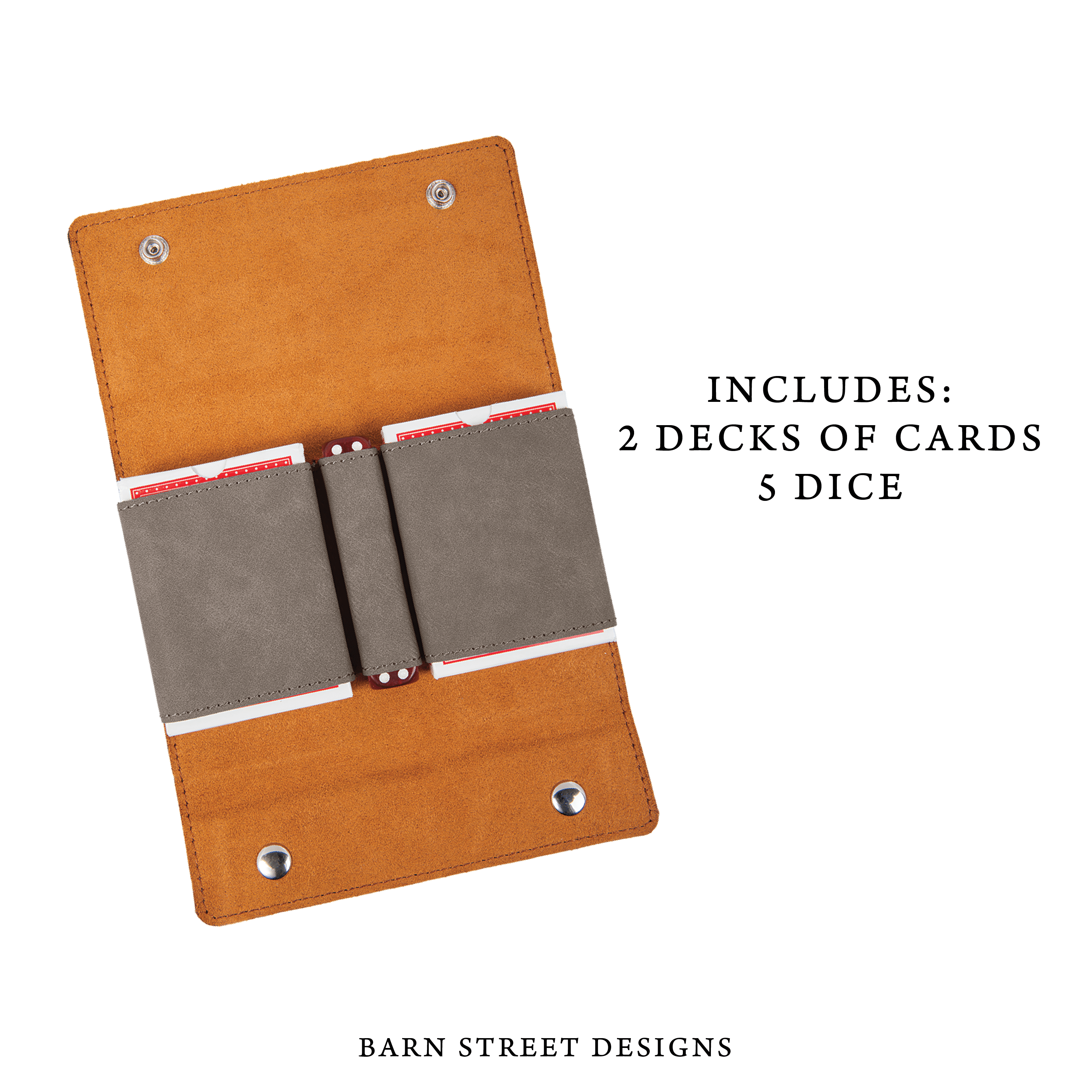 Personalized Card & Dice Set - Poker Set