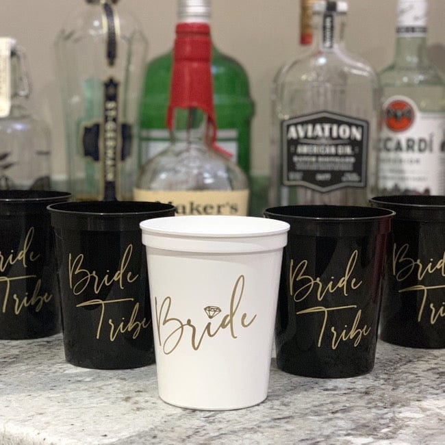 Bride Tribe Stadium Cups - Quick Ship