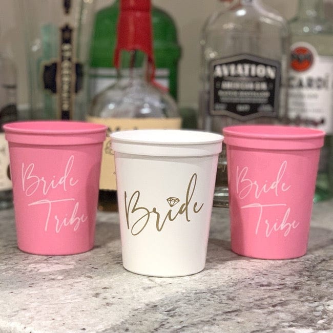 Bride Tribe Stadium Cups - Quick Ship
