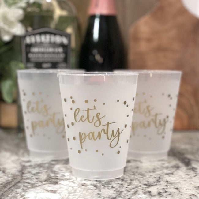 Let's Party Plastic Cups