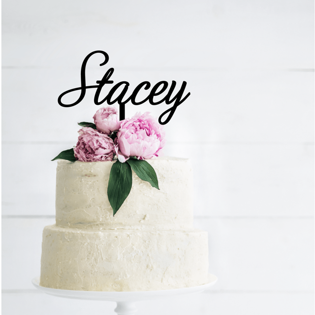 Acrylic Cake Toppers – The Cake Shop