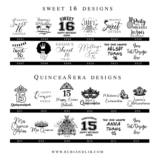 Teen Birthday Napkins - Napkins - Foil Stamped