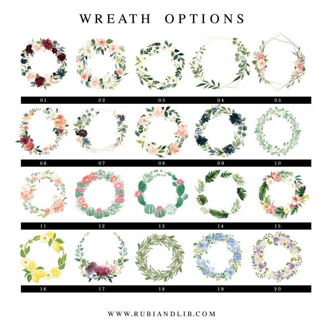 Wedding Wreath Full Color Napkins | Pet Lover - Napkins - Watercolor Pet