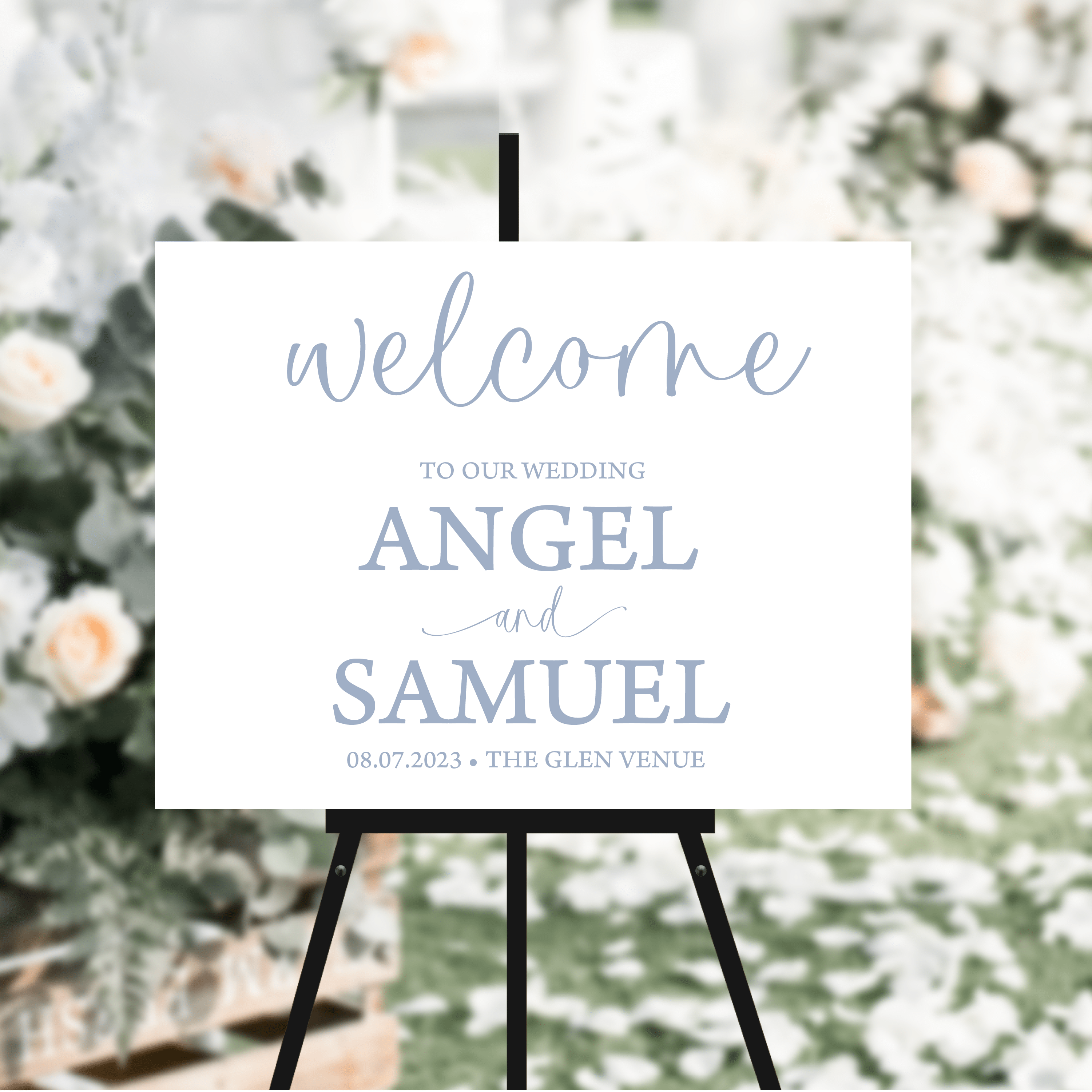 Welcome to Our Wedding Sign - Welcome Sign