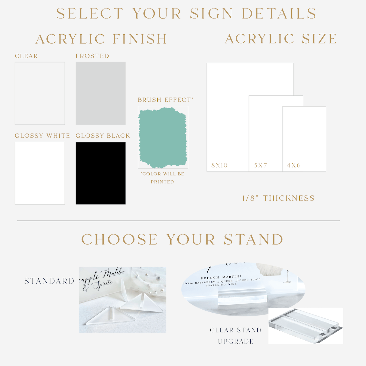 Hangover On You Wedding Bar Sign - Table Signs