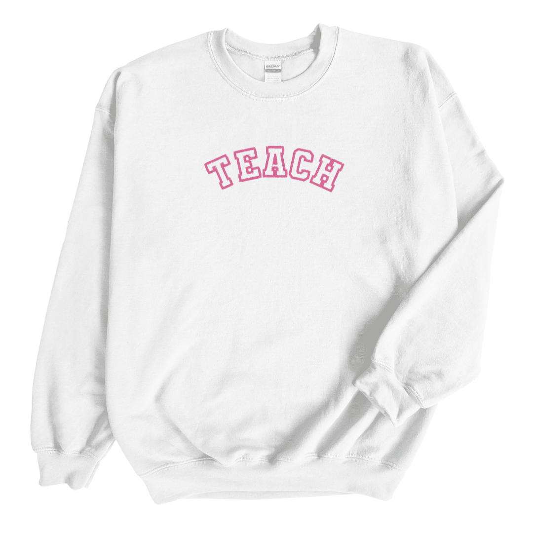 Custom Varsity Embroidered Sweatshirt - Sweatshirt - Embroidery