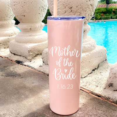 Mother of the Bride Skinny Tumbler