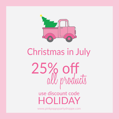 {Sale} It's Christmas in July - Save 25%