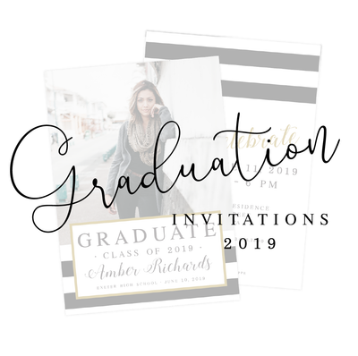 2019 Graduation Announcements and Party Invitations
